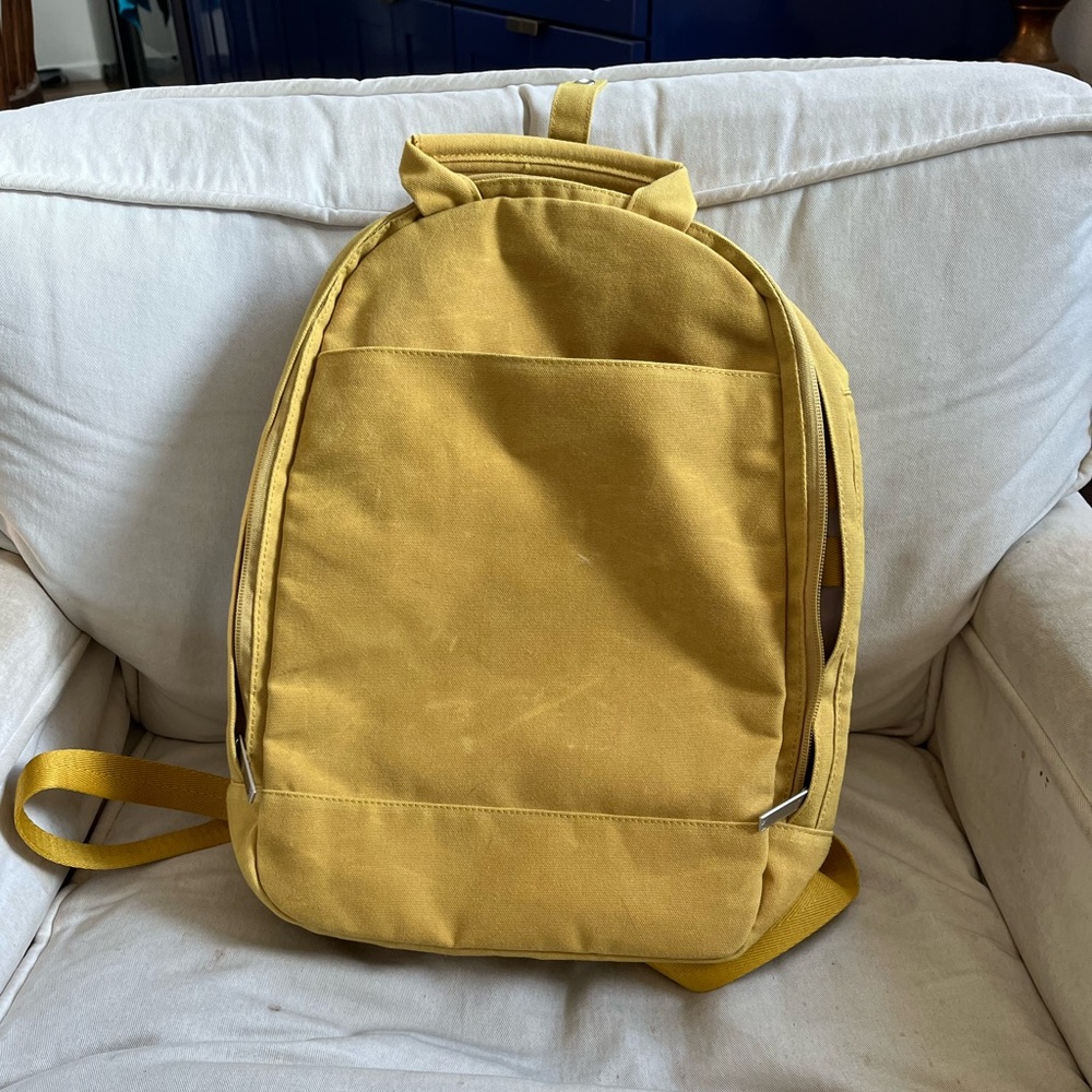 Yellow Day Owl Slim Backpack